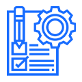 plumbing inspection and service documentation icon